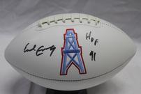 EARL CAMPBELL AUTOGRAPHED HOUSTON OILERS FOOTBALL 202//135